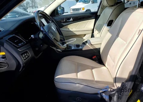 2016 Hyundai Equus Signature z USA, uszkodzony, nr VIN KMHGH4JH7GU105992